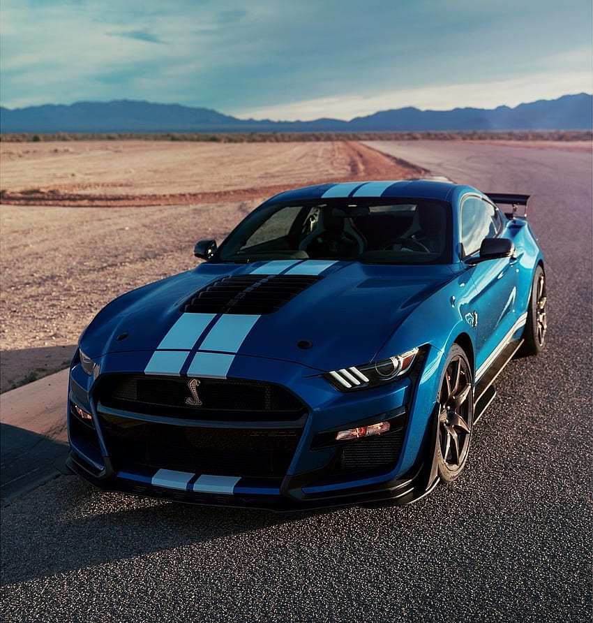 Ford Mustang Shelby GT500 Front (89), Mustang 2020 HD phone wallpaper ...