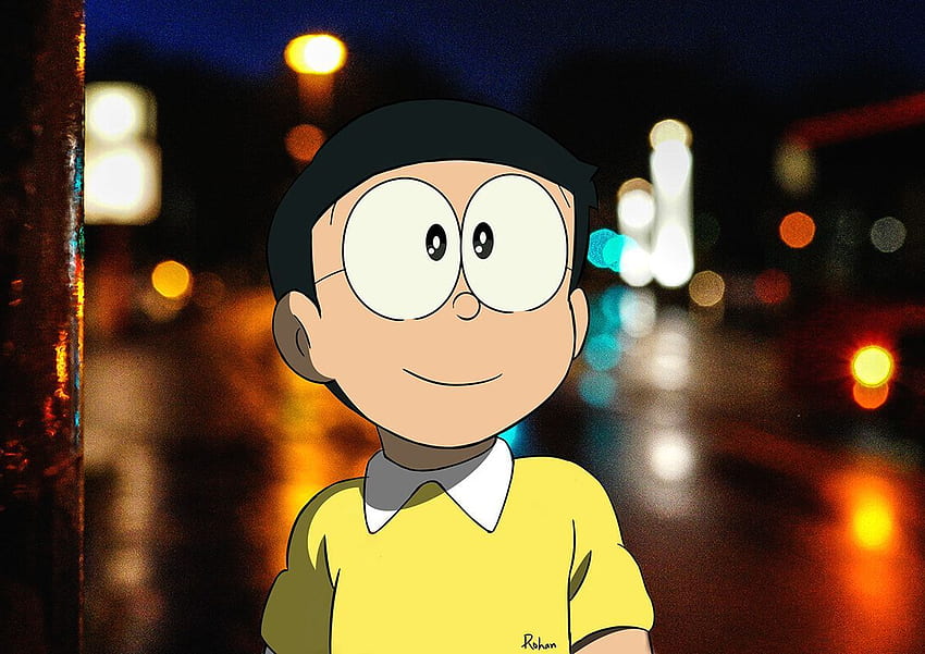 How to draw Nobita from Doraemon - YouTube