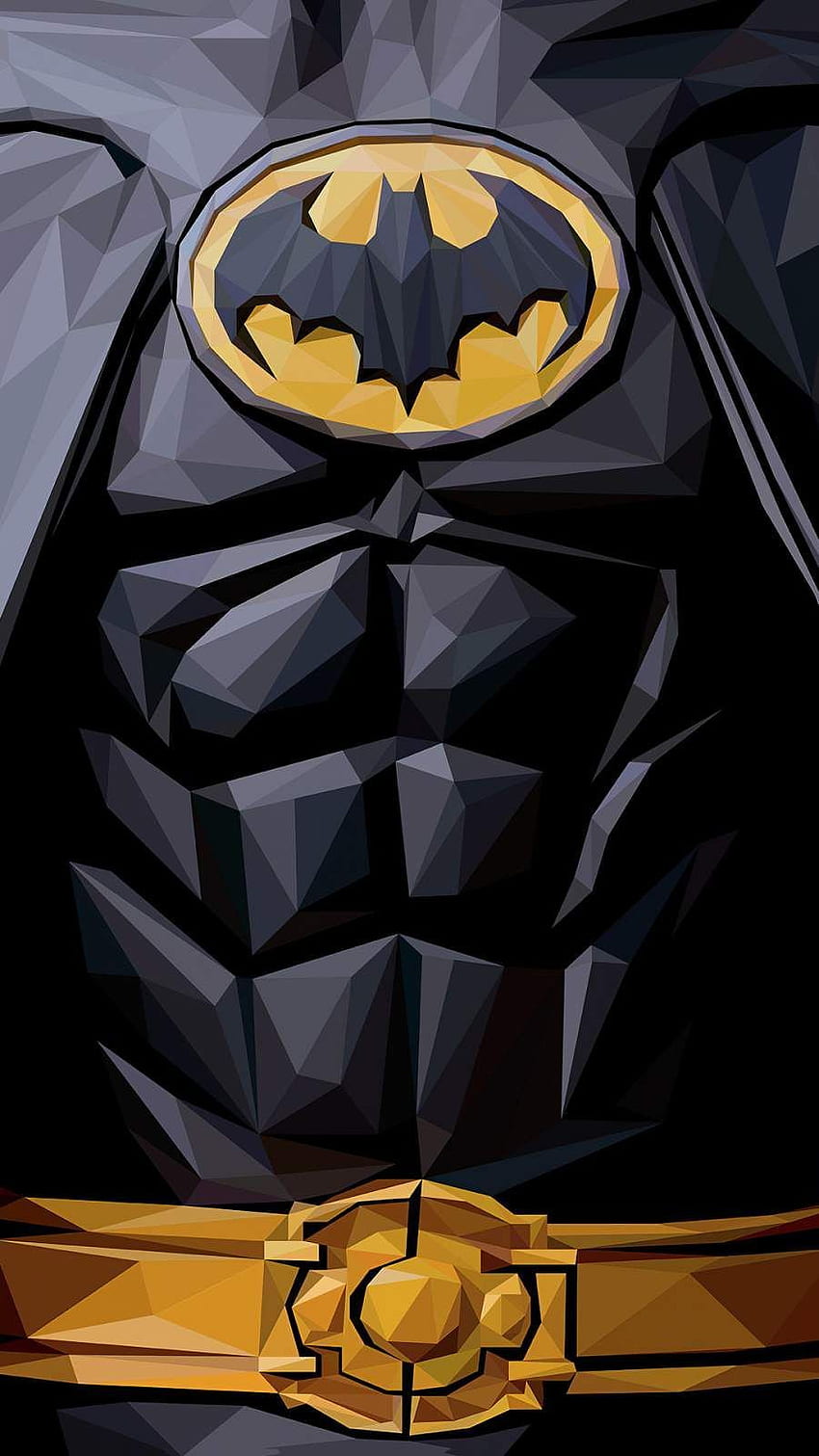 Batman Poligono iPhone. batman, iPhone di Batman, opere d'arte di Batman, iPhone divertente di Batman Sfondo del telefono HD