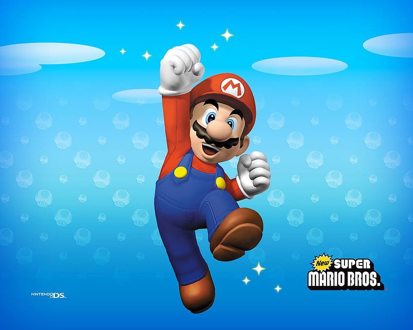 Super Mario Brothers baru (dengan ). Hermanos super, Super Mario Bros Baru Wallpaper HD