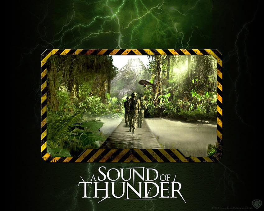 A Sound of Thunder, Donner, Prominente, Ton, Verbrennungen, Kingsley, McCormack, Promos HD-Hintergrundbild
