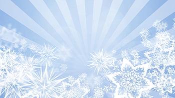 Snowflakes on light blue HD wallpapers | Pxfuel