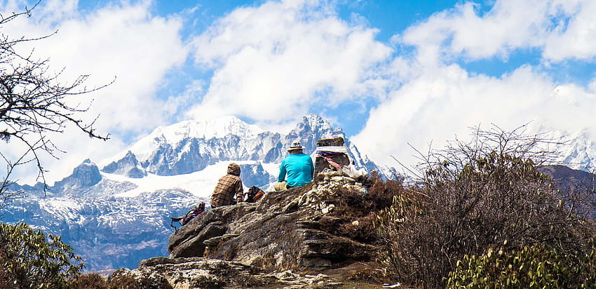 Kanchenjunga Base Camp Trek 2020, Sikkim. Buchen Sie 10 % Rabatt HD-Hintergrundbild