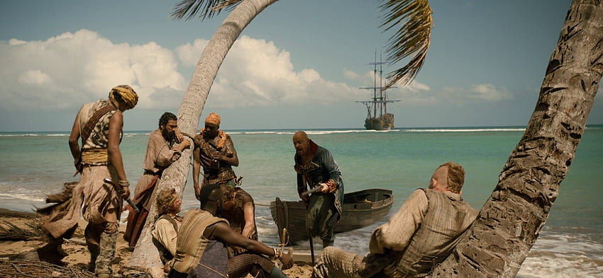 La isla del tesoro, Historietas, HQ La isla del tesoro, La isla pirata fondo de pantalla