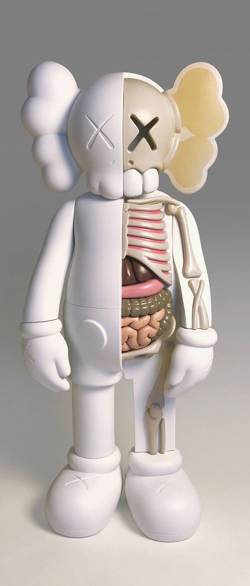 Inappropriation - by Jason ny - customized KAWS dissected Companion Order museum quality reproduction at Outpo. Kaws , Art toy, Kaws iphone, Kaws Skeleton HD phone wallpaper