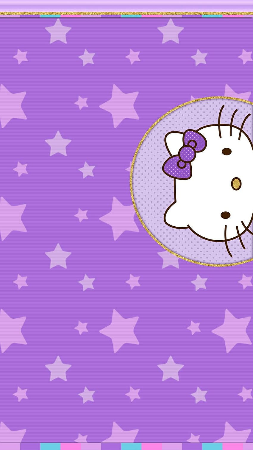 Hk iphone. hello kitty. , Hello, Purple Hello Kitty HD phone wallpaper