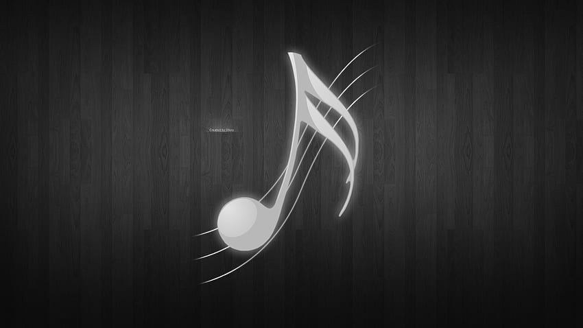 Black White Notes Music, Musical HD wallpaper