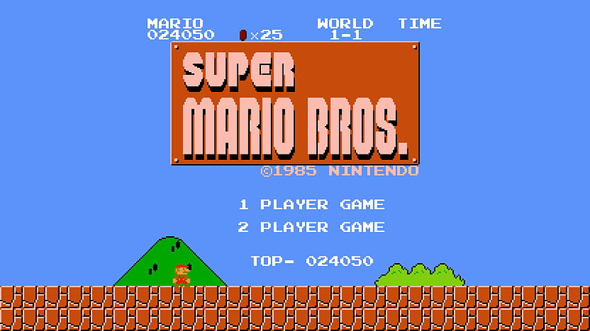 Super Mario Bros Bit Game Super Mario Retro Video Game K Wallpaper HD