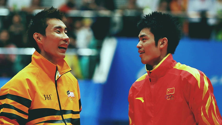 Lin Dan ve Lee Chong Wei'nin Dostluğu, Rekabeti ve Saf Kardeşliği HD duvar kağıdı