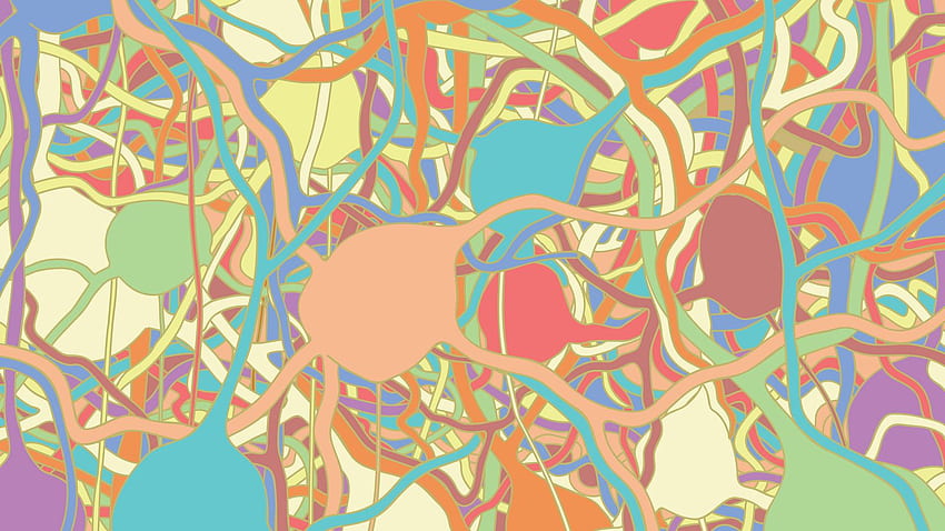 Single Cell, Neuroscience - Motif, & background HD wallpaper
