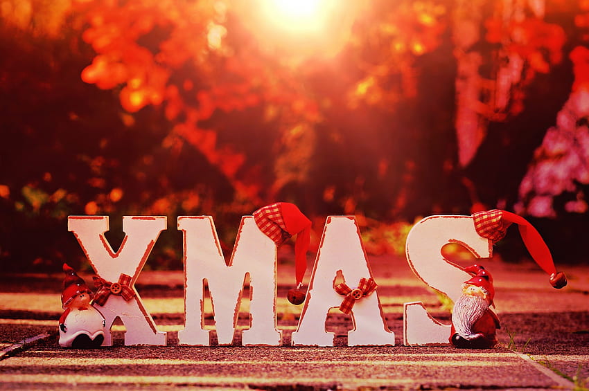 Holidays, Santa Claus, Decorations, Snowman, Christmas HD wallpaper