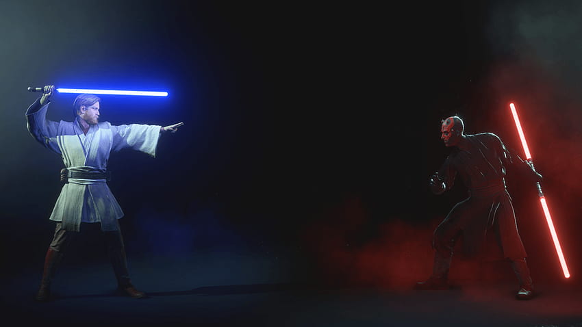 Darth Maul Vs Obi Wan Kenobi, Ben Kenobi HD wallpaper