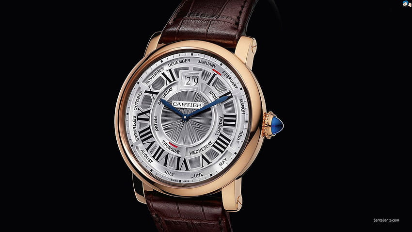 Cartier-Armbanduhr HD-Hintergrundbild