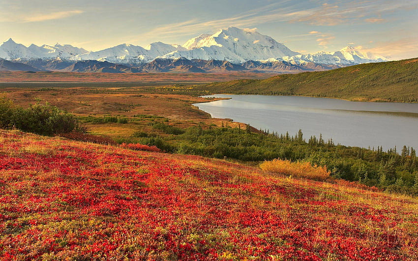 landscape, Beauty, Alaska, Spring, Scenery / HD wallpaper