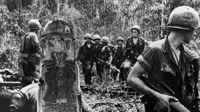 Amerykańscy żołnierze w Wietnamie, zbrodnie wojenne, wojna w Wietnamie PC Tapeta HD