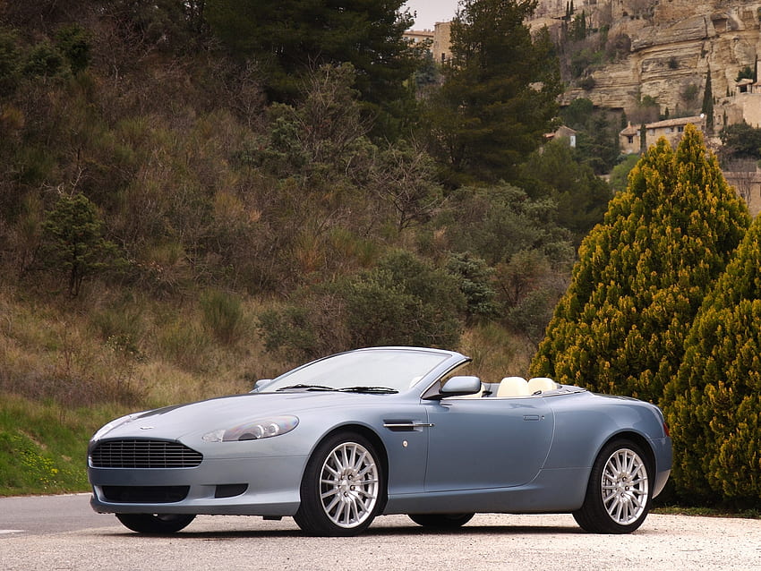 Sports, Trees, Aston Martin, Cars, Side View, Shrubs, Db92004 HD wallpaper