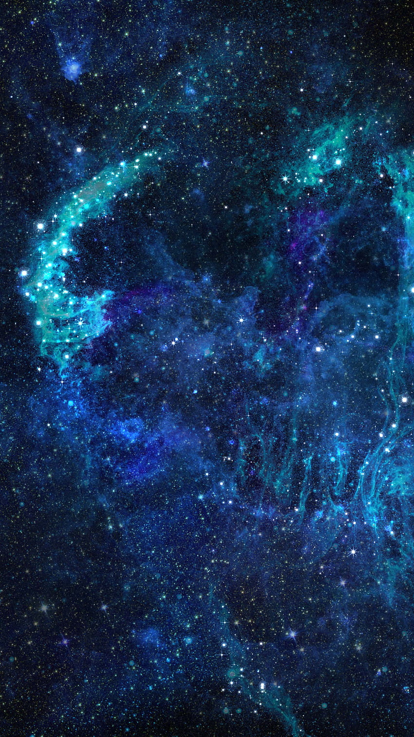 Space., art, midnight, , stars, galaxy, , space HD phone wallpaper