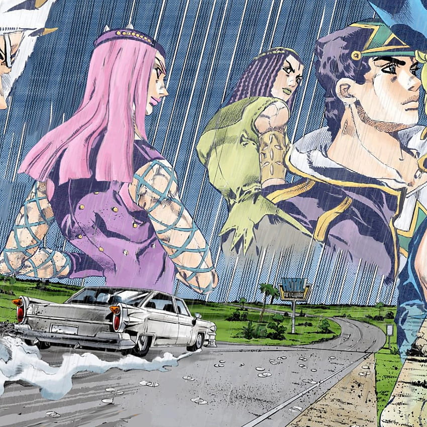 Steam 창작마당::Jojo’s Bizarre Adventure: Stone Ocean End Animated HD 전화 배경