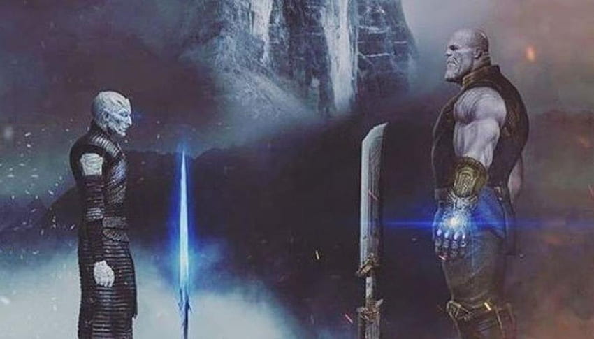 Russo Brothers pit Thanos against Night King, fans call it, Thanos Sword HD wallpaper