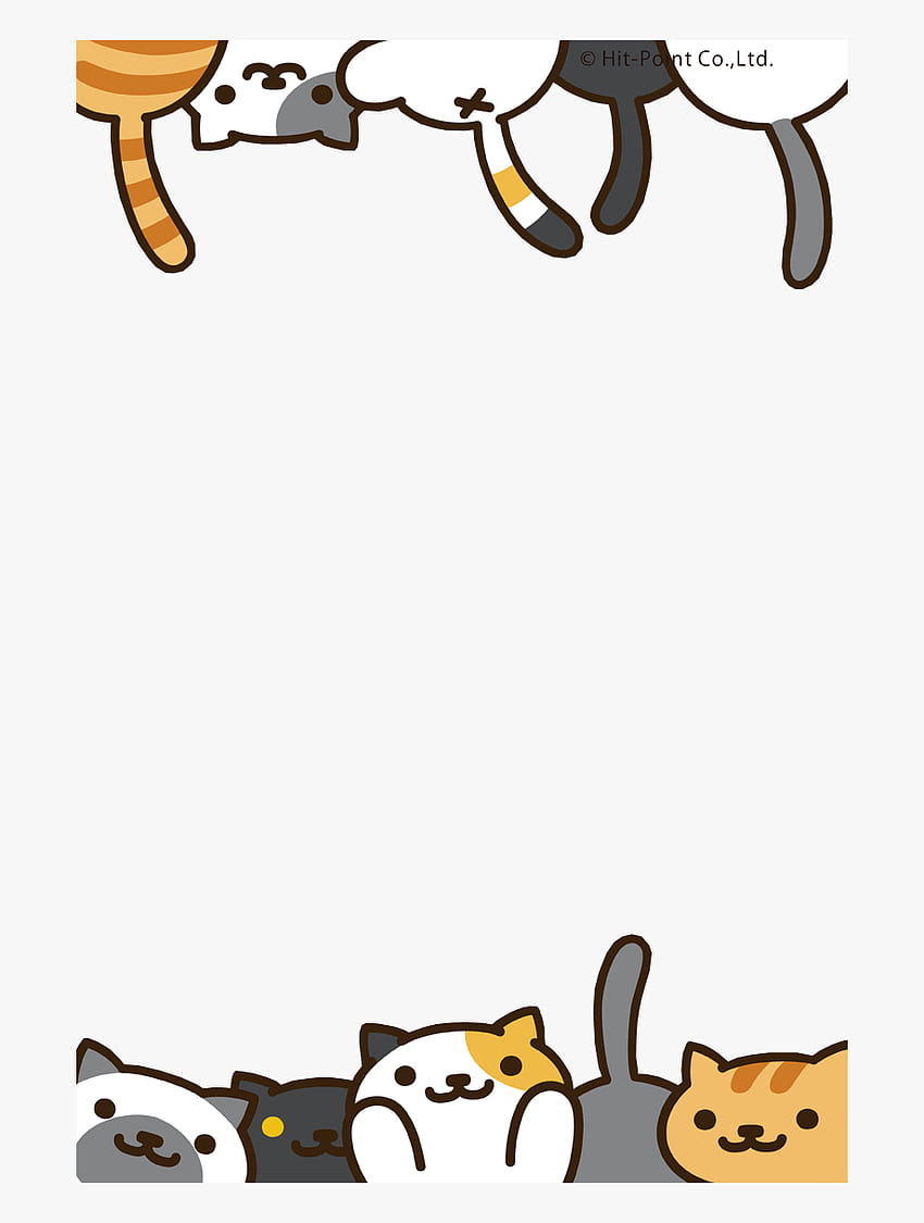 Quoth Clipart Transparent - かわいい猫のiPhone、かわいい愛らしいアニメの猫 HD電話の壁紙