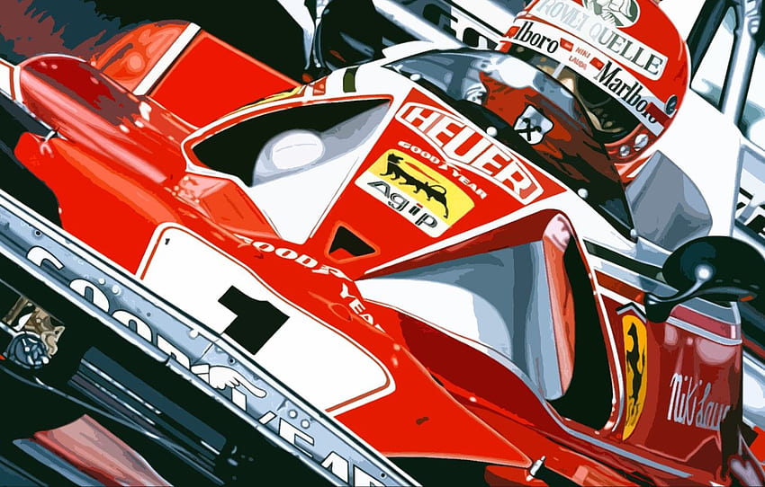 Niki Lauda f1 lauda ferrari formula 1 HD wallpaper  Peakpx