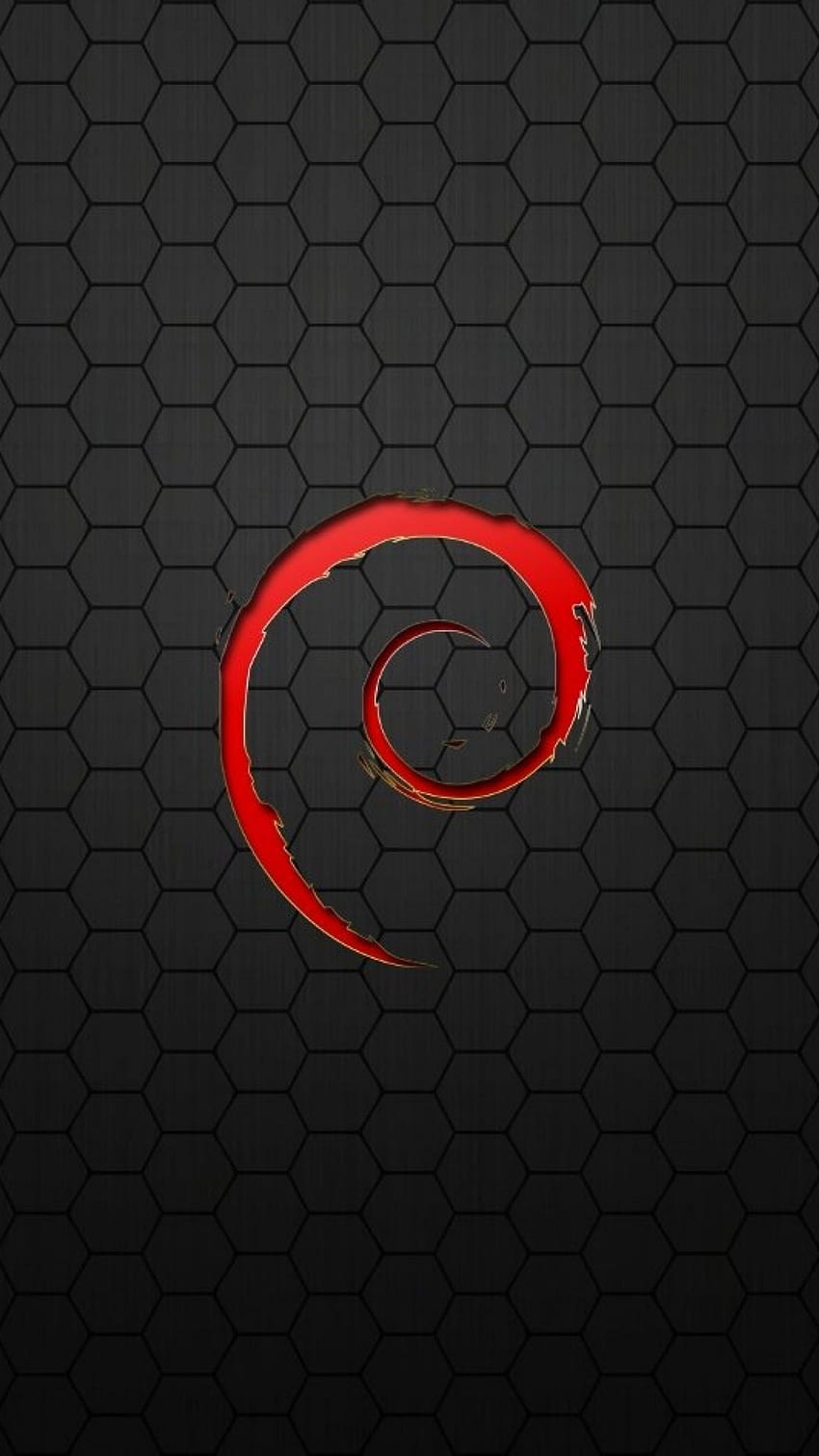 Sign Spiral Red Black, Black Ultra HD phone wallpaper