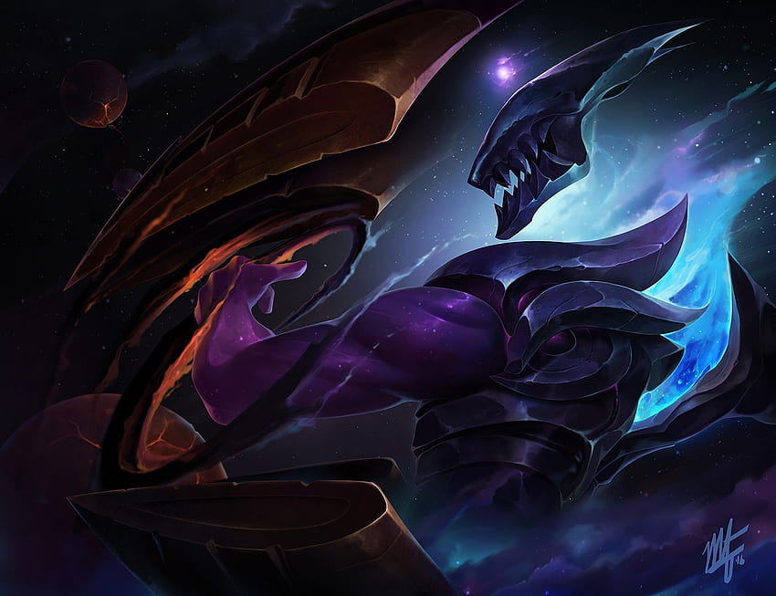 Dark Star Thresh. & Fan Arts. League Of Legends HD wallpaper