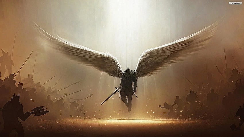 싸우는 천사들. YouWall - 전쟁의 천사, 전투 천사 HD 월페이퍼