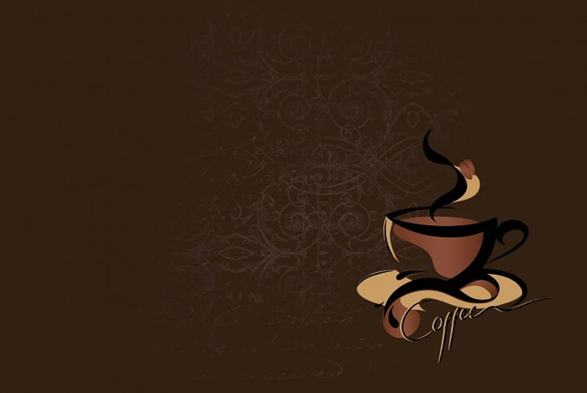Coffee, cups, brown, cup, drinks, drink HD wallpaper