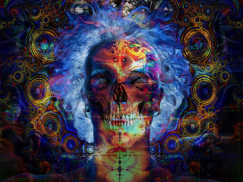 Psychedelic, Dark Psychedelic HD wallpaper