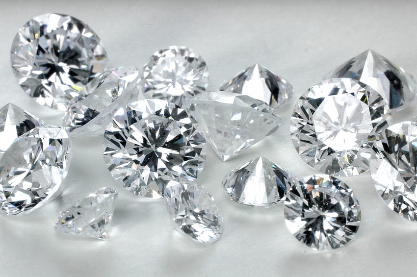 Dimond, White Diamond HD wallpaper