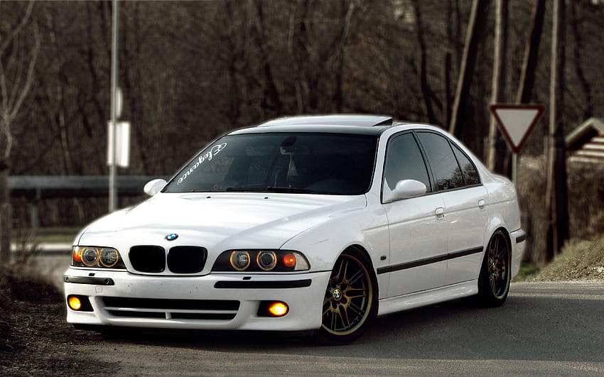 Bmw M5, , E39, Tuning, Stance, White M5, German Cars - Bmw M5 E39 Tuning - & Background HD wallpaper