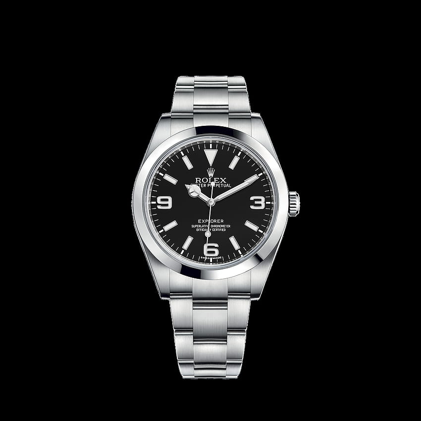 Reloj Rolex Explorer: Oystersteel M214270 0003, Rolex Crown fondo de pantalla del teléfono