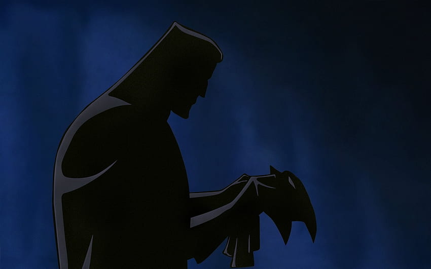 Batman que j'ai créé d'après une scène de Mask of the Phantasm: batman Fond d'écran HD