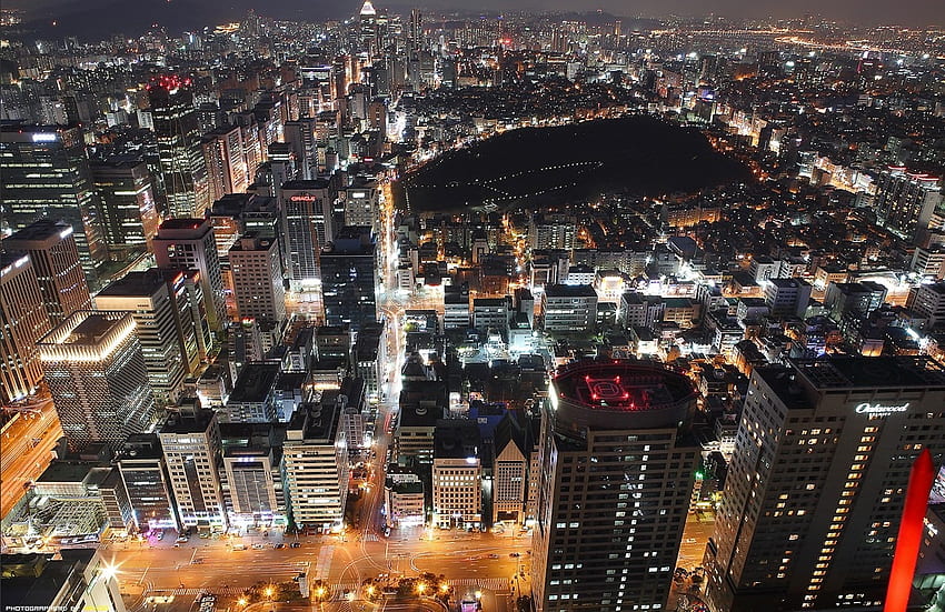 Seul - Korea Południowa, Miasta, Seul, Azja, Korea Południowa Tapeta HD
