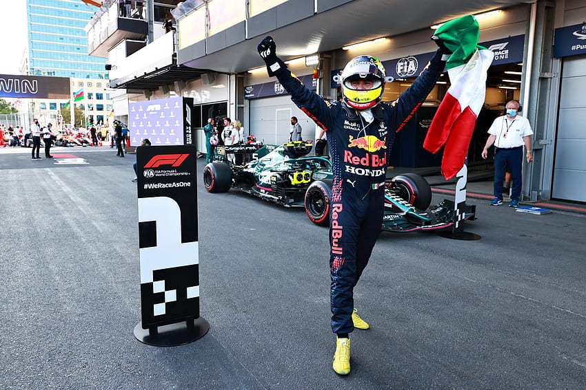 Sergio Pérez se lleva la victoria en el Gran Premio de Azerbaiyán, Checo fondo de pantalla