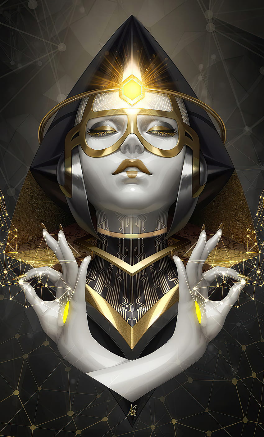 Crypto Goddess iPhone , , Background, and HD phone wallpaper