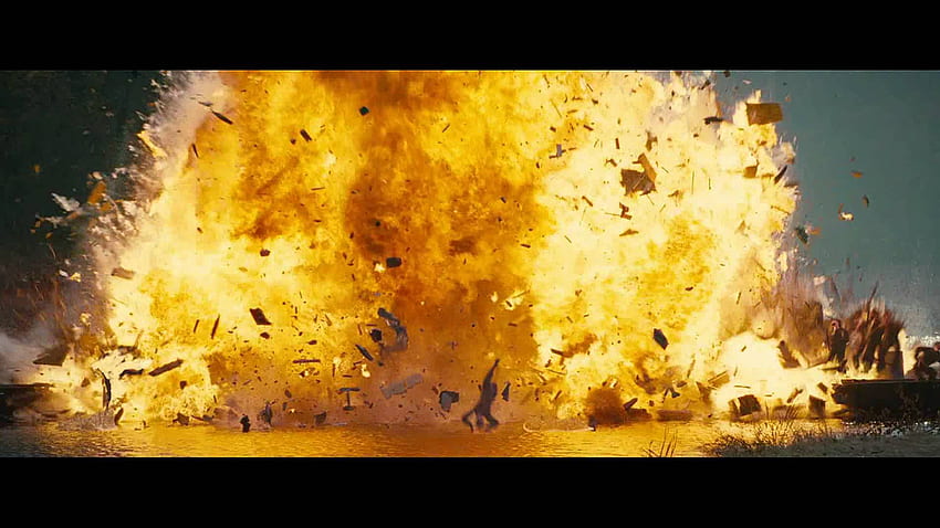 映画で最大の爆発 高画質の壁紙