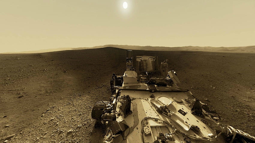 Curiosity Rover Background on HD wallpaper