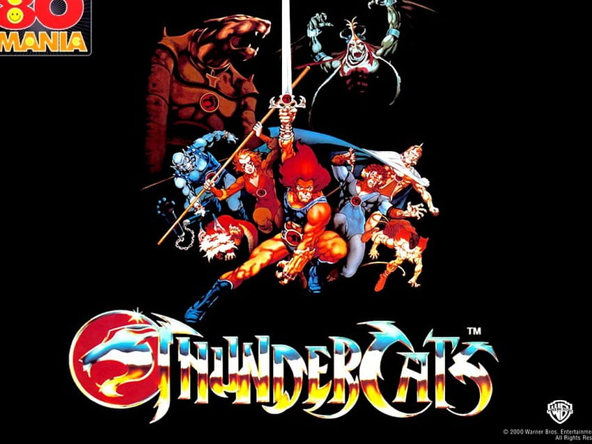 80's mania: Thundercats, classic, cartoon, fanatsy, thundercats, family entertainment, television, adventure, action, anime, vintage HD wallpaper