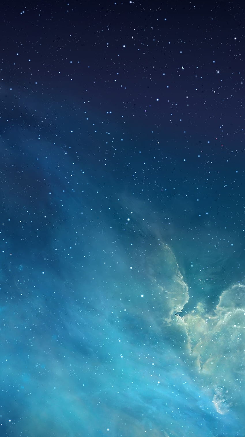 Layar Kunci Default Bintang Langit Biru wallpaper ponsel HD