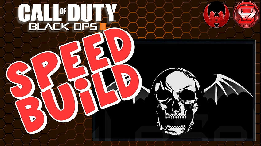 Deathbat -Avenged Sevenfold Logo - SPEED BUILD - Black Ops 3 Emblem Tutorial HD wallpaper