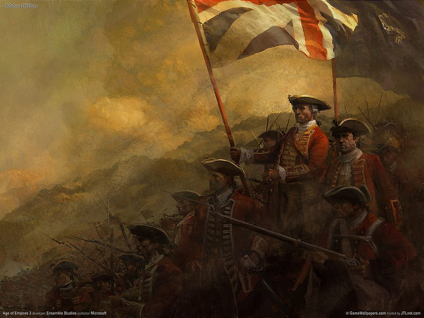 Redcoat inspiration for Uniform. Empire , Age of empires, Revolutionary War HD wallpaper