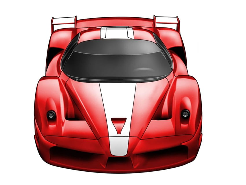 Ferrari fxx by smev «Vector cars «Digital «Anime, Vector Supercars HD ...