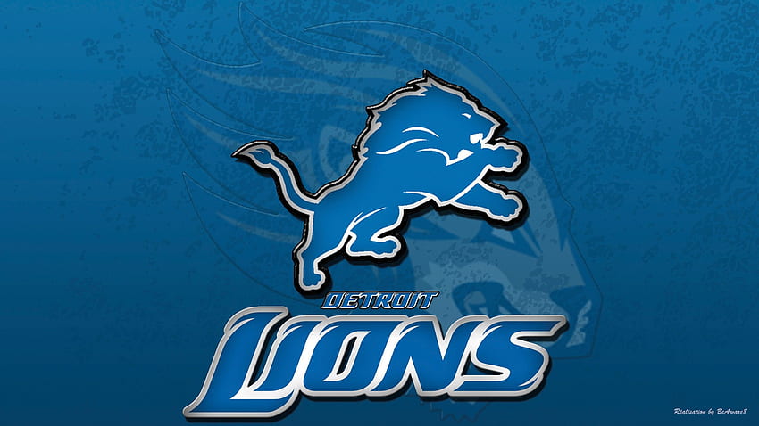 Detroit Lions Logo HD Wallpaper - WallpaperFX