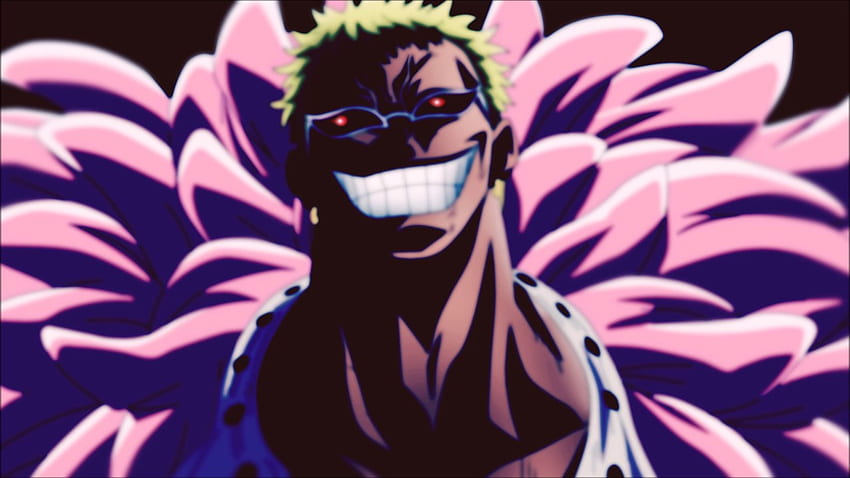 Made another Doflamingo iPhone 5 wallpaper A Law one is also in the works   rOnePiece