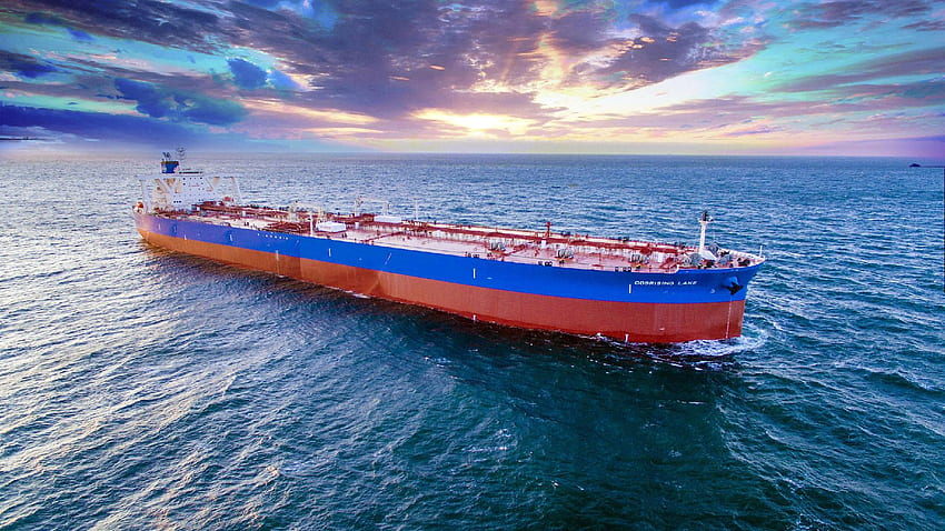 CGTN visits the world's largest oil tanker in Dalian HD wallpaper