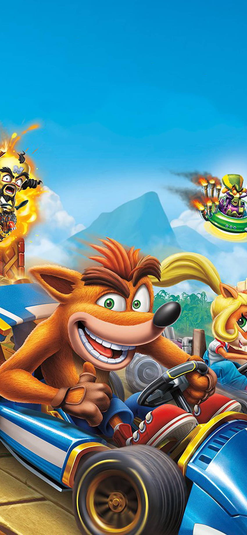 Crash Team Racing Nitro Fueled iPhone XS MAX , Games , , and Background HD phone wallpaper