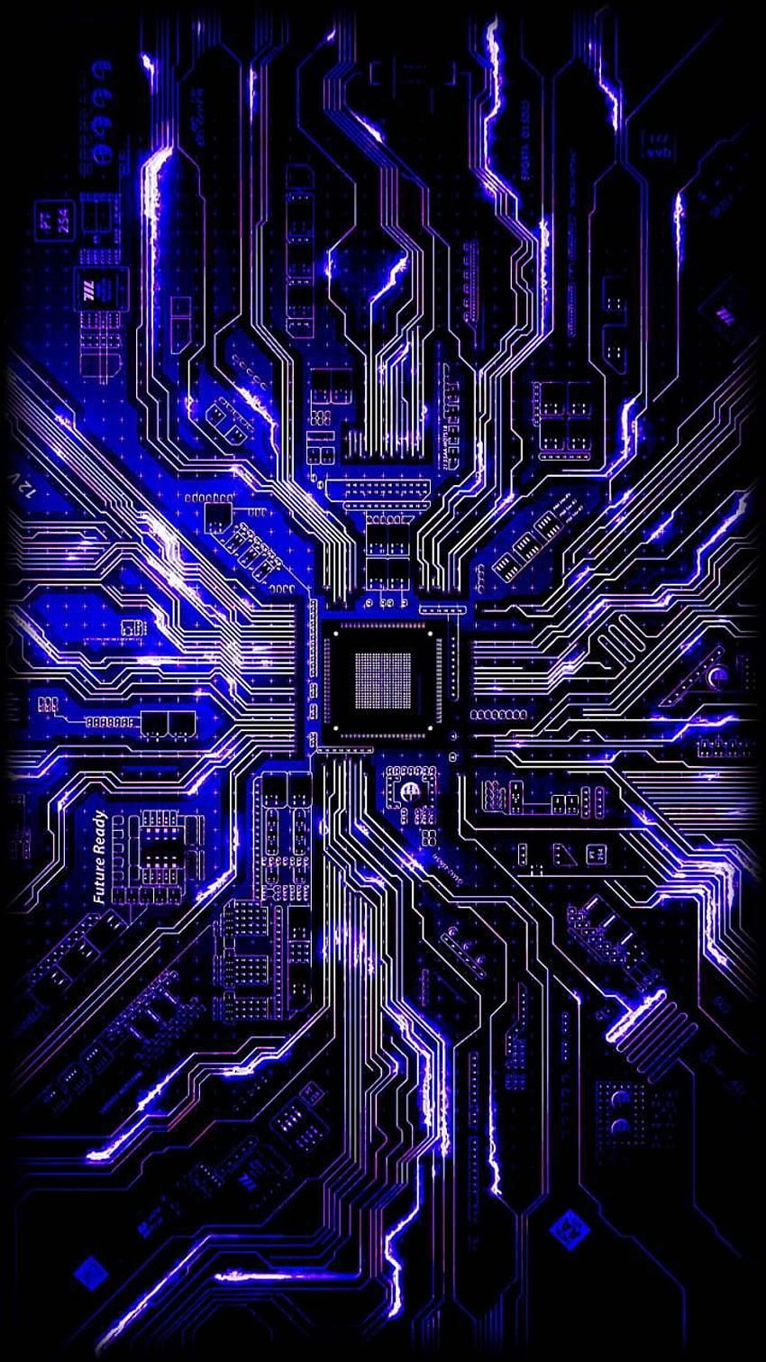 sirkuit chip oleh Andy_editor135 - 67 sekarang. Jelajahi jutaan. Teknologi , Desain ponsel, Elektronik wallpaper ponsel HD