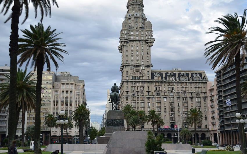 Монтевидео, столицата на Уругвай. Столица, Монтевидео, Град HD тапет